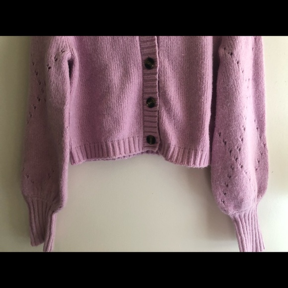 Host Pick For Love and Lemons Mia Pointelle Sweater Small - Picture 7 of 11